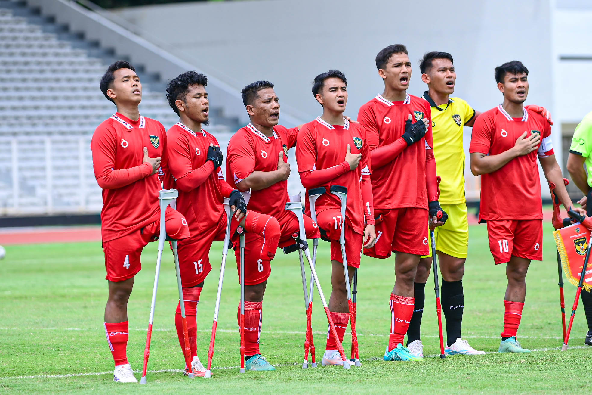 Pertandingan Sepakbola Amputasi Indonesia