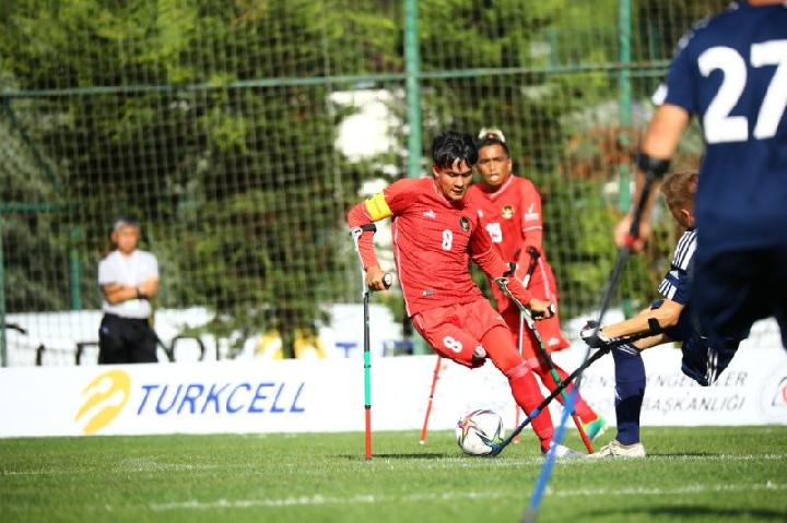 Kata Pelatih Usai Timnas Indonesia Menang 2-0 atas Jerman di Piala Dunia Amputasi 2022