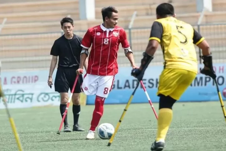 Timnas Sepak Bola Amputasi Indonesia Lolos ke Piala Dunia, Menpora Siap Beri Dukungan